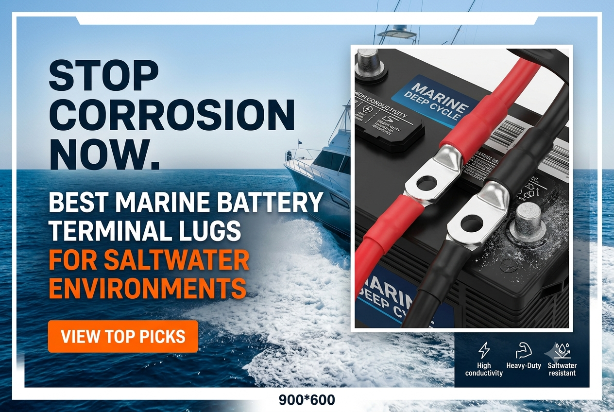 The Best Marine Battery Terminal Lugs for Saltwater Environments
